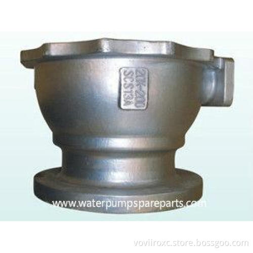 Customized carbon steel water pump spare parts with JIS / B